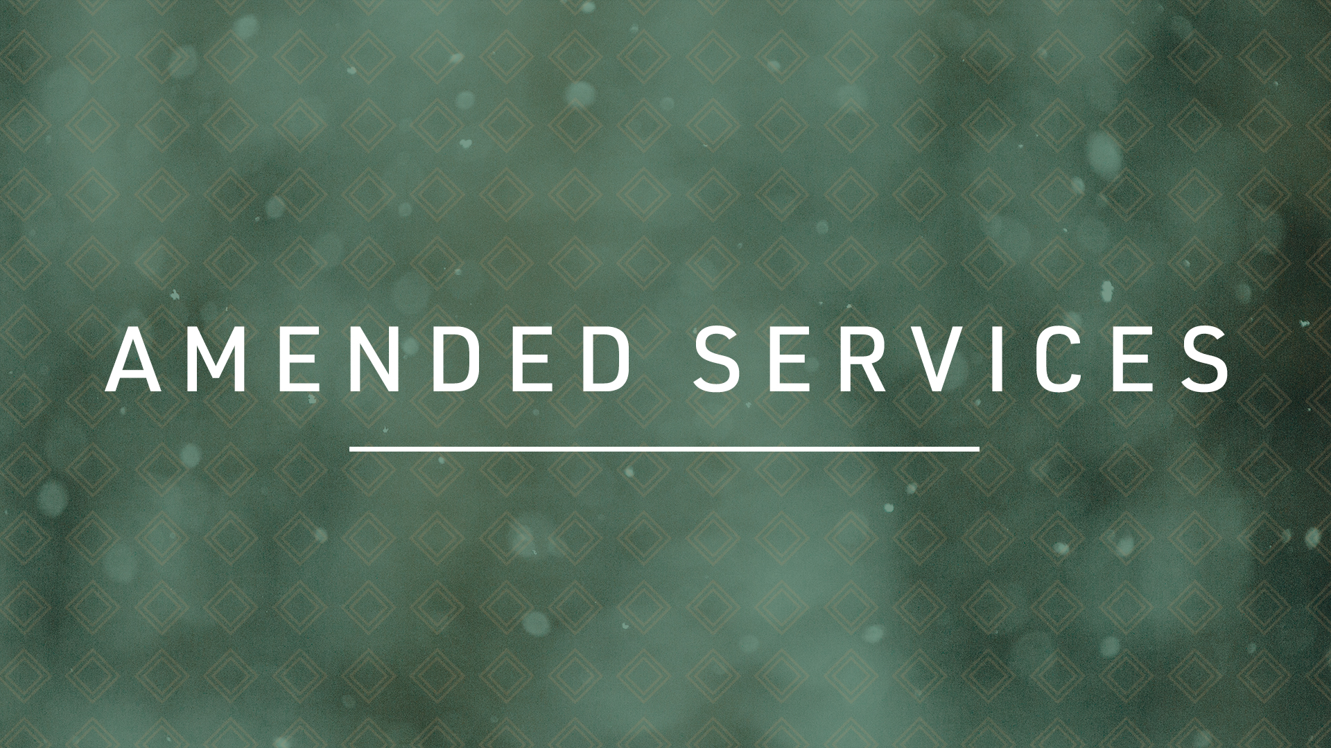 Amended Services